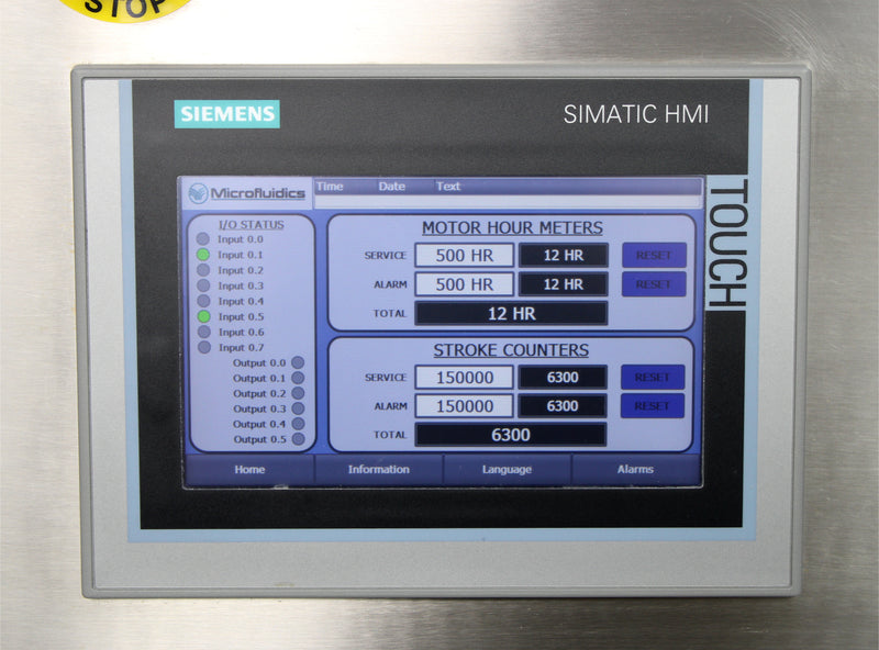 Microfluidics M110P High Shear Benchtop Microfluidizer Processor Homogenizer