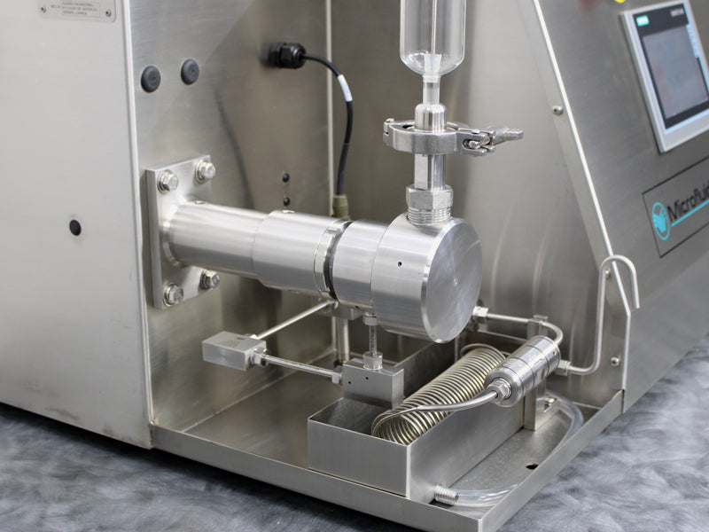 Microfluidics M110P High Shear Benchtop Microfluidizer Processor Homogenizer