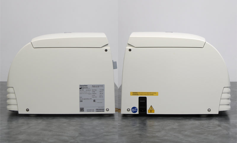 Thermo Scientific Sorvall Legend Micro 17R Microcentrifuge side panels