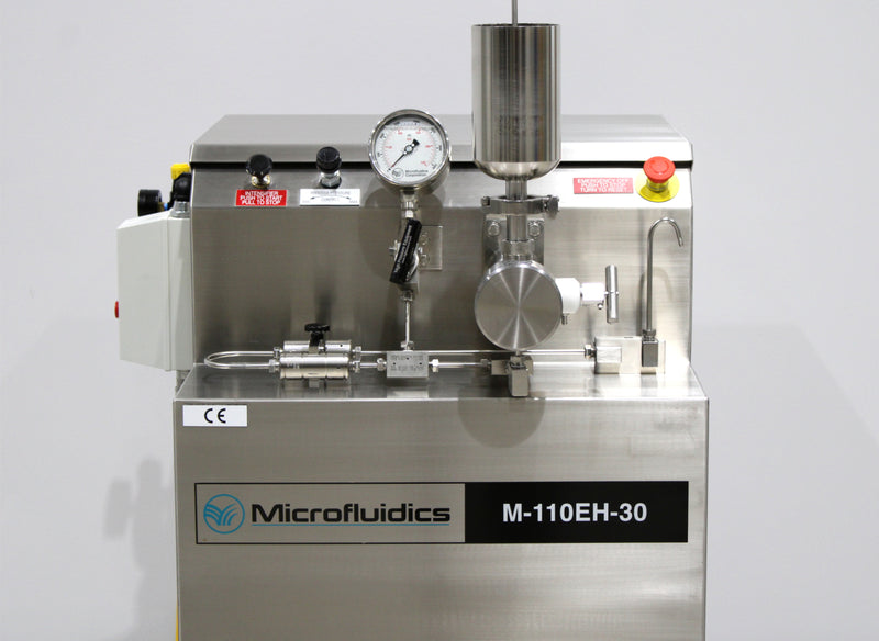 Microfluidics MF110EH30K Electric-Hydraulic Microfluidizer Processor Homogenizer