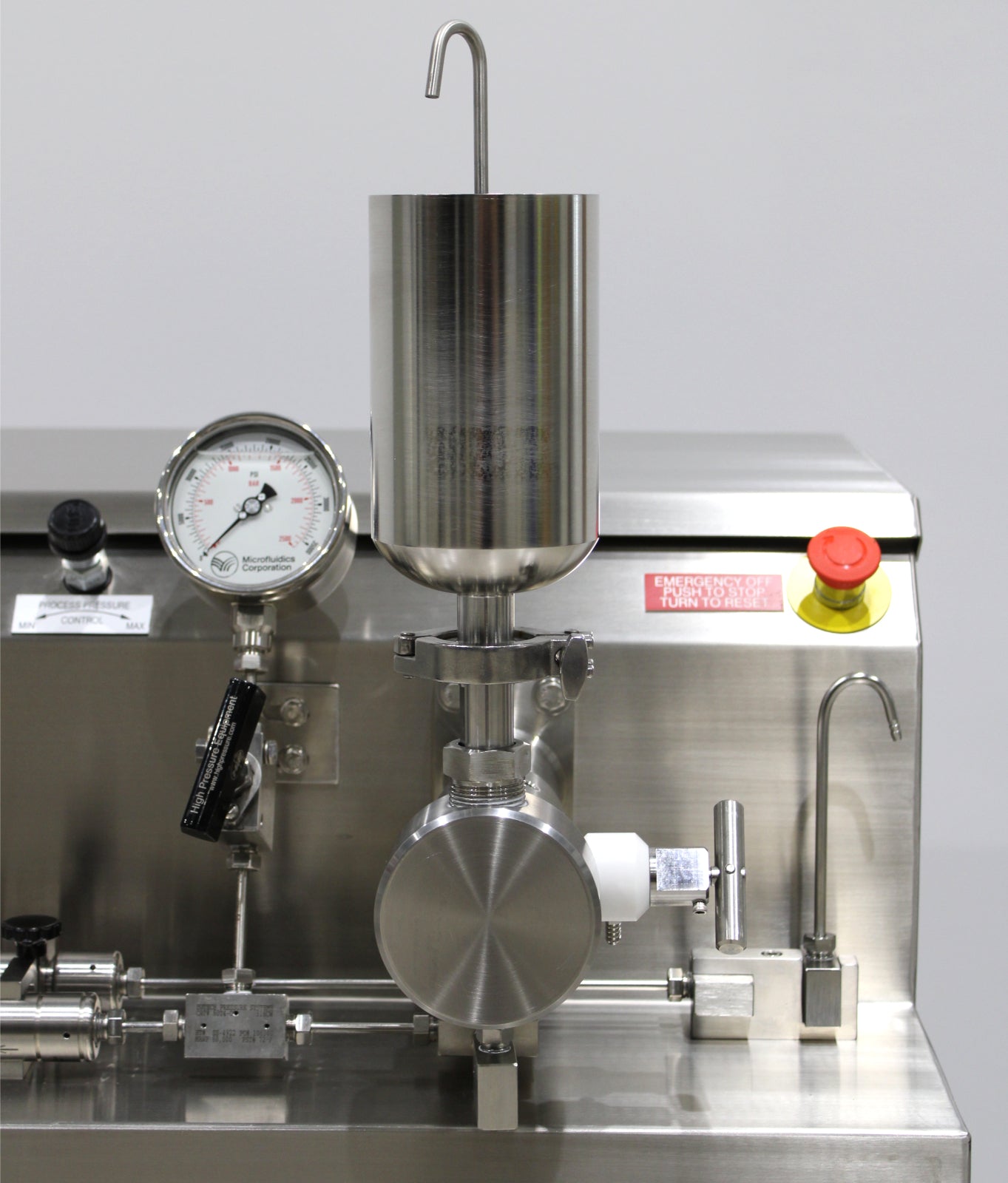 Microfluidics M-110EH-30 Electric-Hydraulic Microfluidizer Processor H