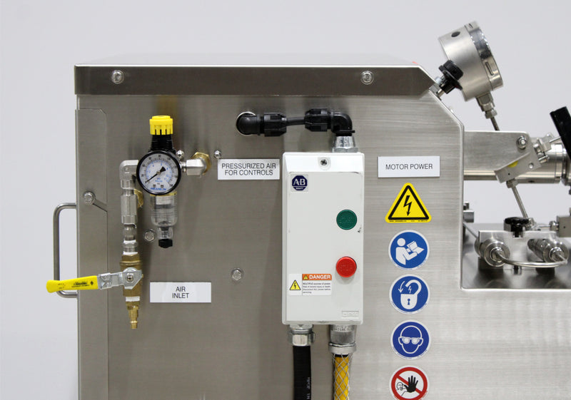 Microfluidics MF110EH30K Electric-Hydraulic Microfluidizer Processor Homogenizer