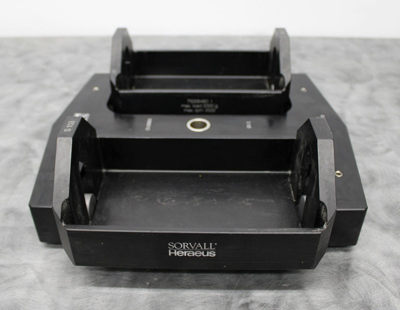 Sorvall Heraeus 75006480 Diagnostik RC4 Centrifuge Swing Bucket Rotor & Buckets