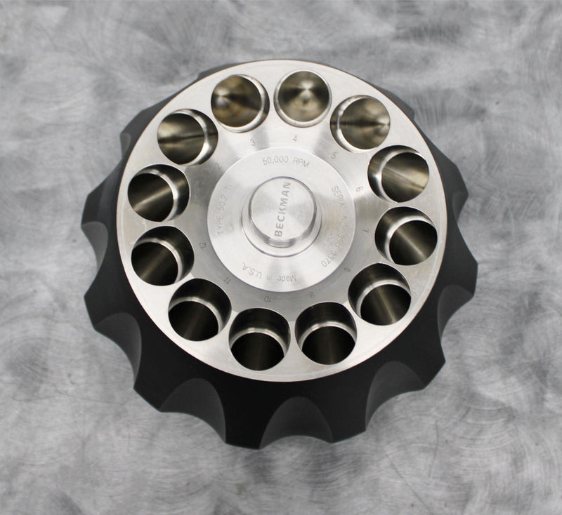 Beckman Coulter 337901 Fixed Angle Centrifuge 50.2 Ti Rotor 12x39mL 50K RPM
