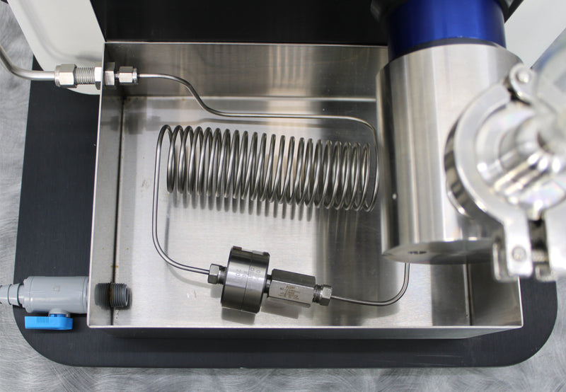 Microfluidics LM10 Microfluidizer High-Shear Fluid Processor Lab Homogenizer