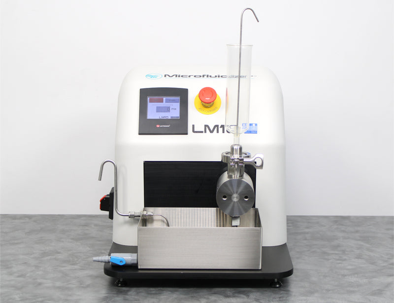 Microfluidics LM10 Microfluidizer High-Shear Fluid Processor Lab Homogenizer