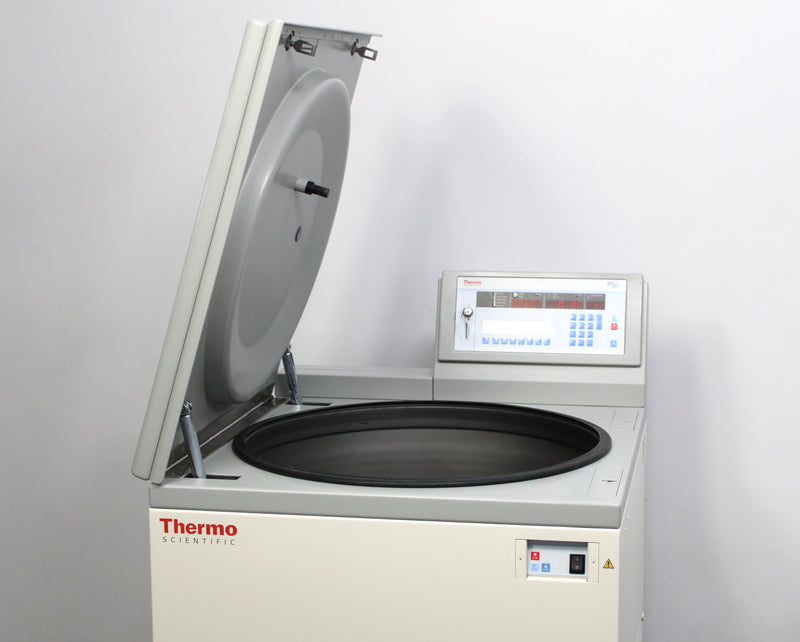Thermo Sorvall RC 3BP+ Low-speed Floor Centrifuge Lid Open