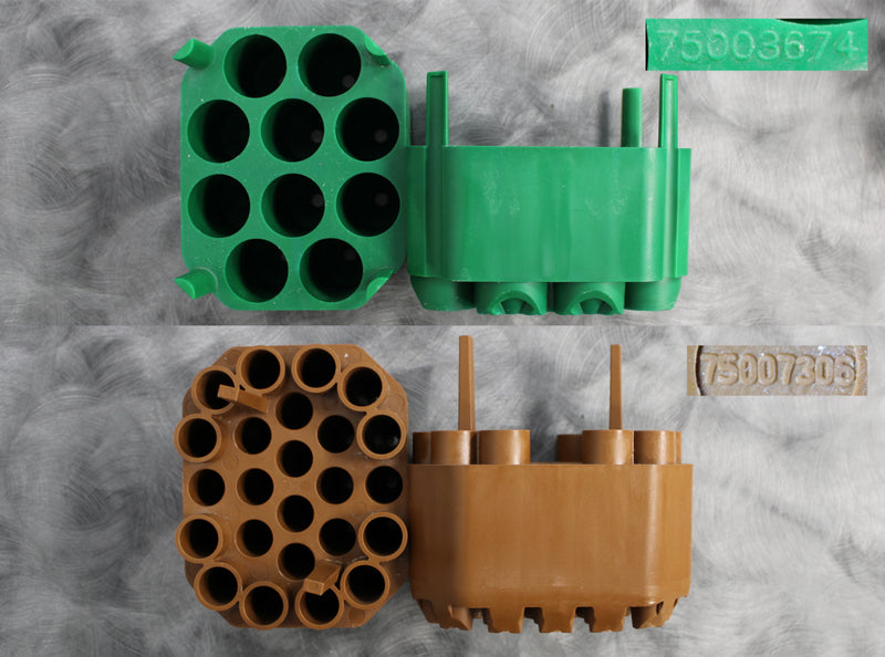 x2 Thermo Scientific 10x50mL Bucket Adapters (75003674) and x2 Thermo Scientific 24x15mL Bucket Adapters (75007306)