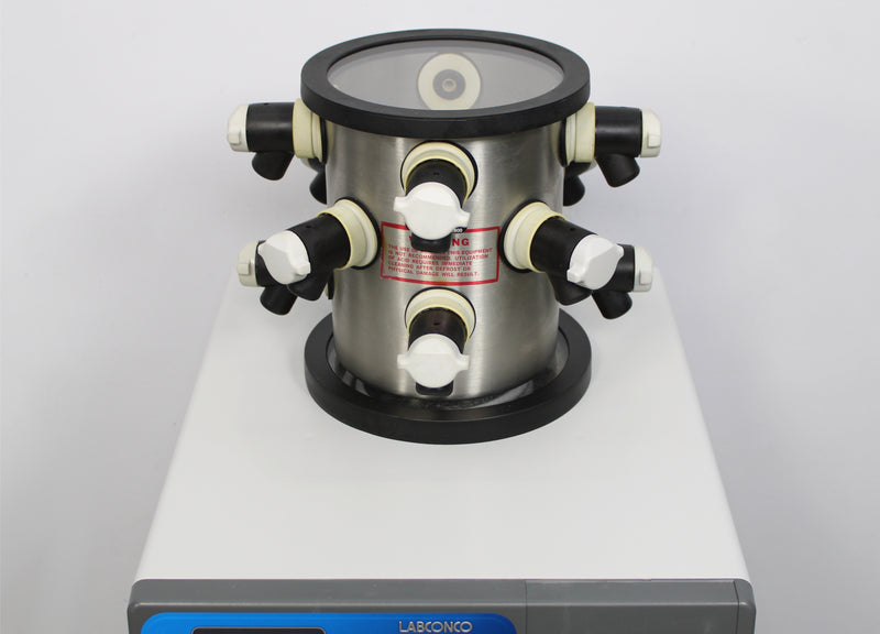 Labconco 12-Port Drum Manifold with 12 Manifold Valves