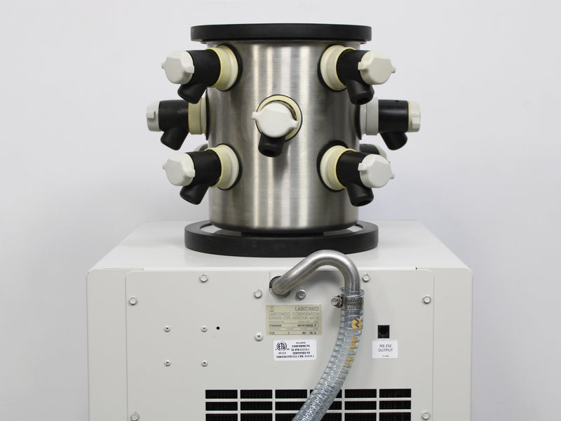 Labconco 12-Port Drum Manifold with 12 Manifold Valves