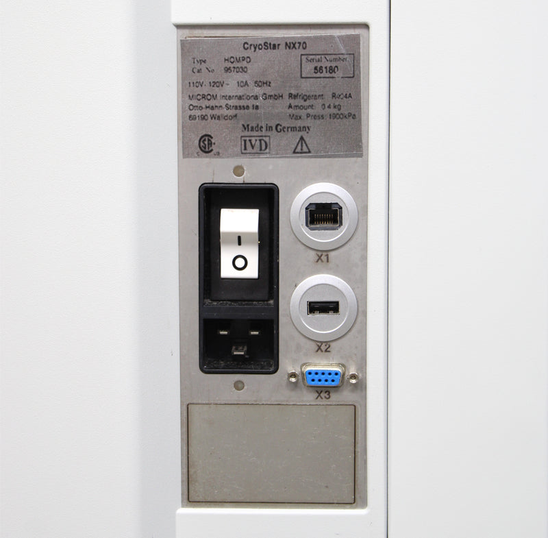 Thermo Scientific Microm CryoStar NX70 HOMPD Cryostat Microtome 957030