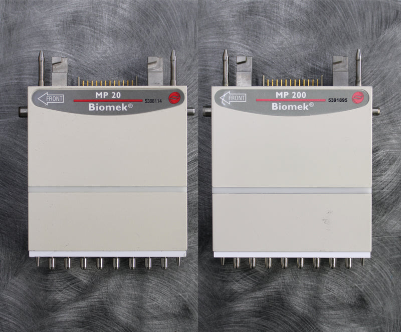 Beckman Coulter Biomek MP 20 and MP 200 Pipette Tools