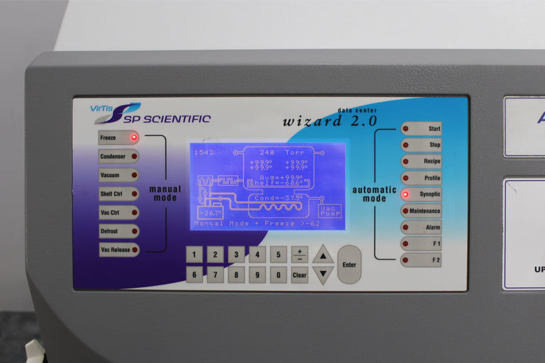 SP Scientific VirTis Advantage Plus EL-85 Stoppering Benchtop Freeze Dryer