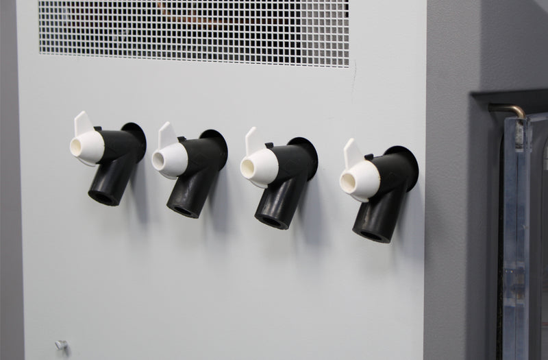 P Scientific VirTis Advantage Plus EL-85 Stoppering Benchtop Freeze Dryer x4 Manifold Valves 