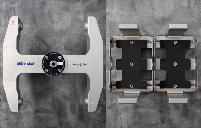 Eppendorf A-2-DWP Swing Microplate Rotor and x2 Eppendorf Microplate Carriers