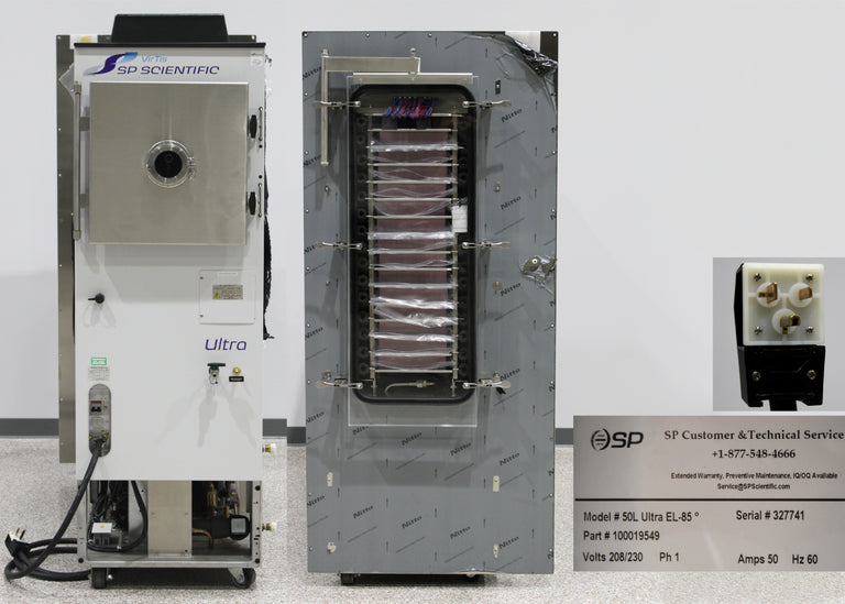 SP Scientific VirTis 50L Ultra EL-85° Pilot Clean Room Freeze Dryer and Lyos 2.0