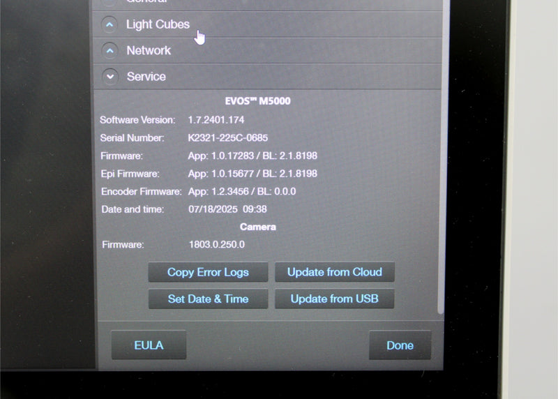 Thermo Invitrogen EVOS M5000 AMF5000 Digital Inverted Benchtop Microscope