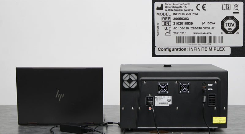 Tecan Infinite M Plex Nano 200 Pro Microplate Reader 30050303 with Laptop