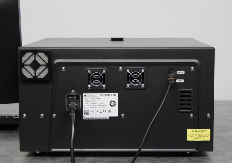 Tecan Infinite M Plex Nano 200 Pro Microplate Reader back panel