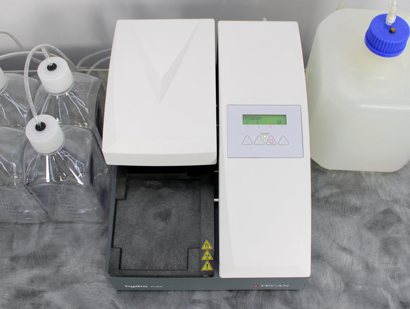 Tecan Hydroflex Microplate Strip Washer 30087531 with Bottles and Software