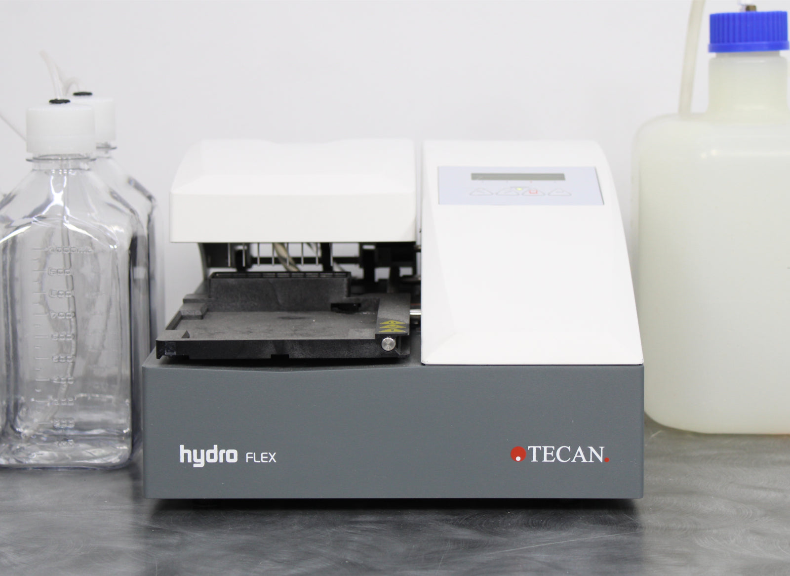Tecan Hydroflex Microplate Strip Washer 30087531 with Bottles and Soft