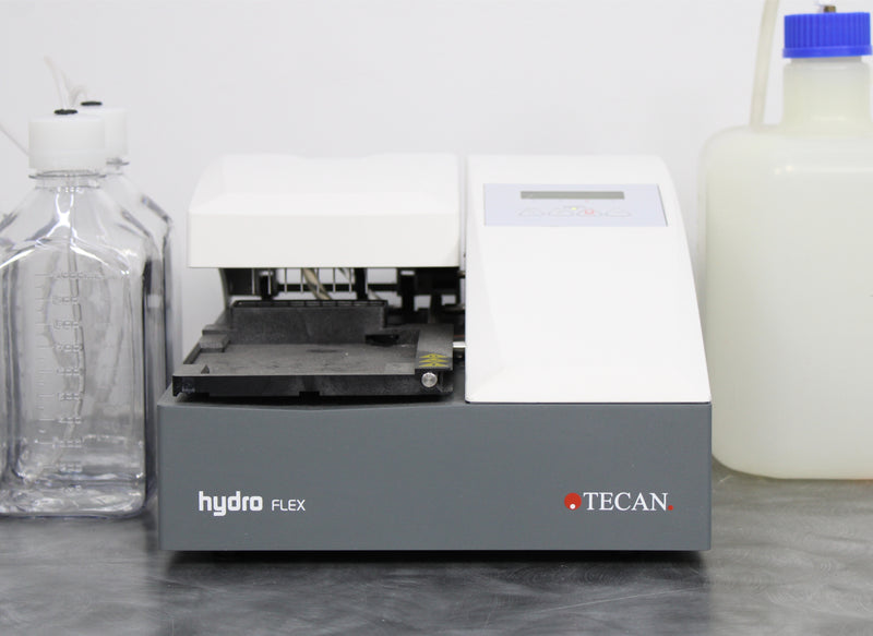 Tecan Hydroflex Microplate Strip Washer 30087531 with Bottles and Software