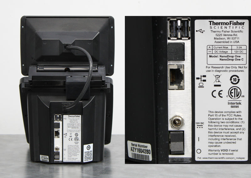 Thermo Scientific NanoDrop One Microvolume UV Vis Spectrophotometer