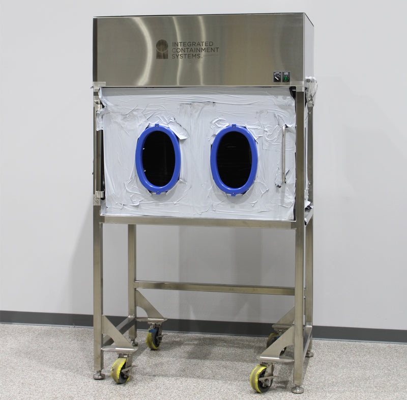 Custom Powder Systems Downflow Booth Glove Box Isolator Passthrough 611313