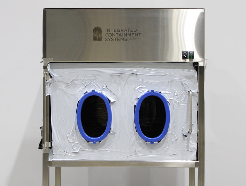 Custom Powder Systems Downflow Booth Glove Box Isolator Passthrough 611313