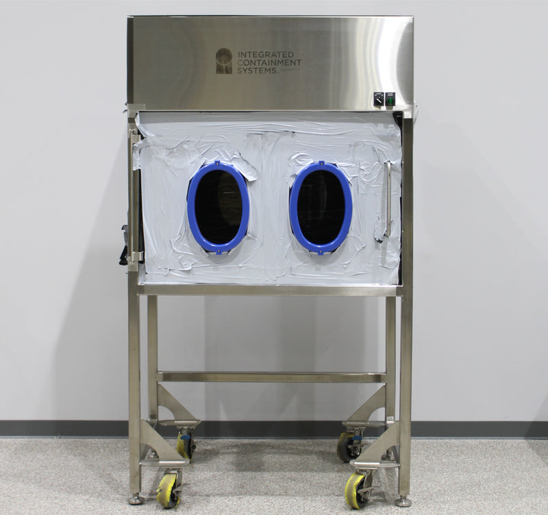 Custom Powder Systems Downflow Booth Glove Box Isolator Passthrough 611313