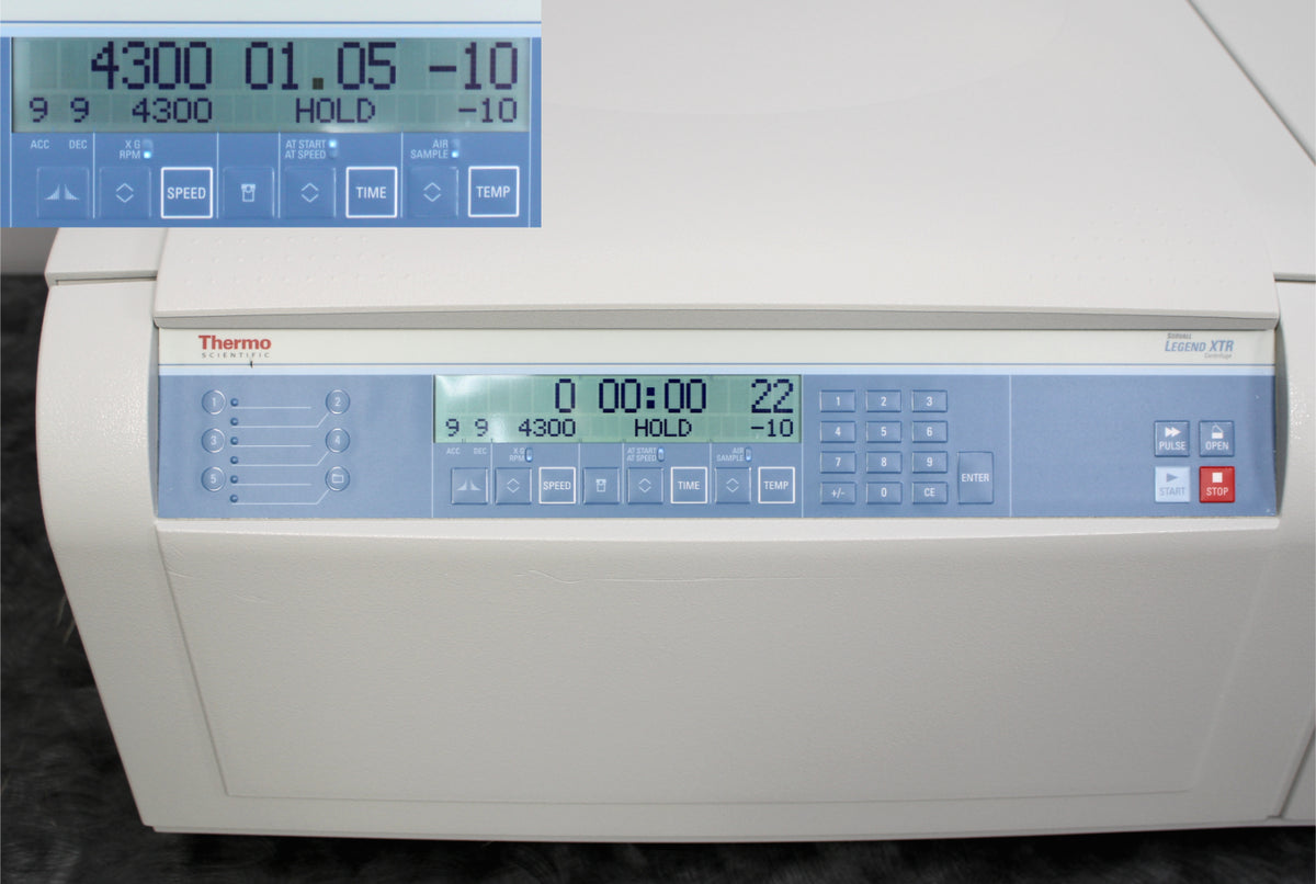 Thermo Scientific Sorvall Legend XTR Benchtop Centrifuge with BIOLiner