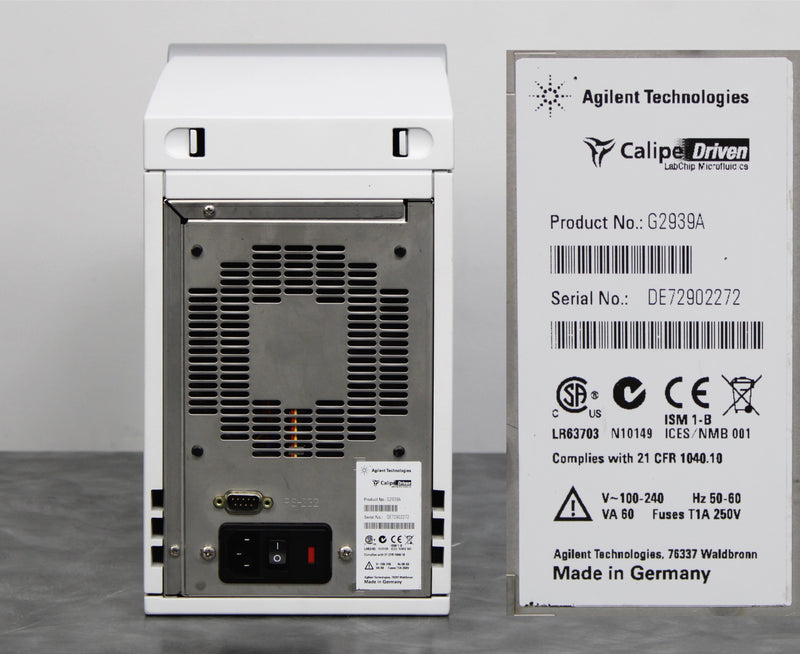 Agilent Technologies 2100 Bioanalyzer G2939A for Electrophoretic Assay