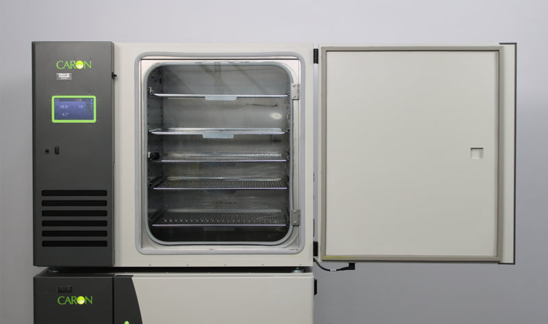 Caron 7400 Series 7404-10-1 Stacked GelJacket CO2 Incubators with 10 Shelves