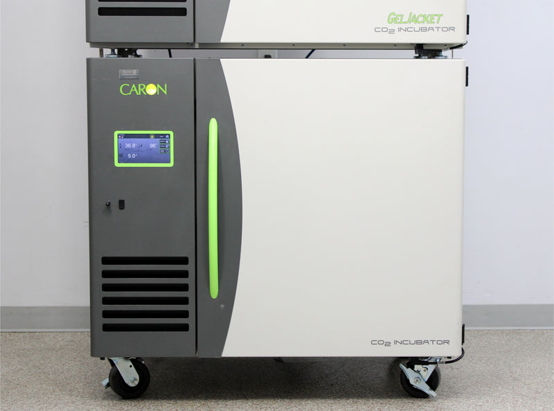 Caron 7400 Series 7404-10-1 Stacked GelJacket CO2 Incubators with 10 Shelves