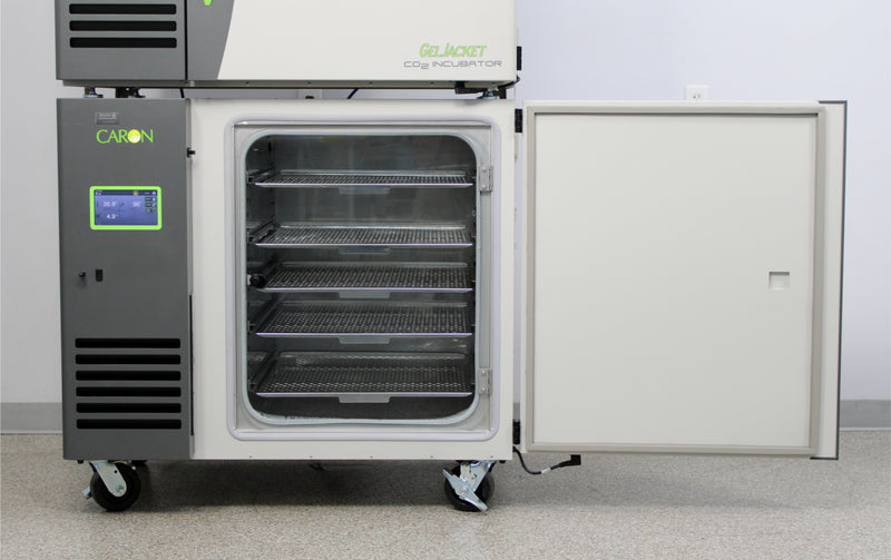 Caron 7400 Series 7404-10-1 Stacked GelJacket CO2 Incubators with 10 Shelves