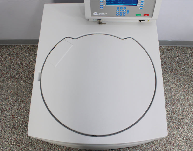 Beckman Coulter Avanti J-26 XPI Refrigerated Floor Centrifuge Top View