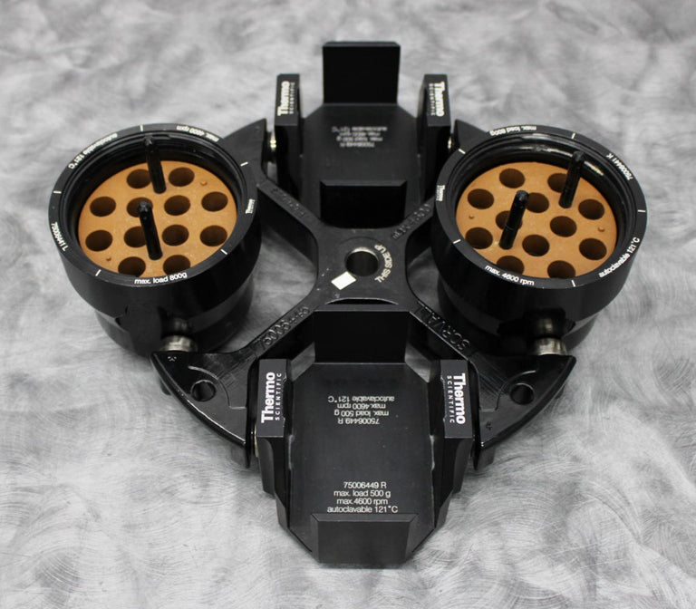 Sorvall 75006445 Swing Bucket Rotor w/ Buckets, Adapters, Microplate Carriers