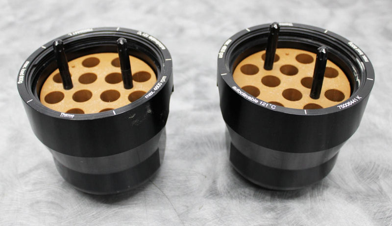 Sorvall 75006445 Swing Bucket Rotor w/ Buckets, Adapters, Microplate Carriers