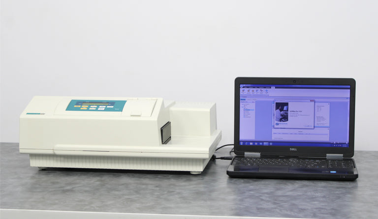 Molecular Devices SpectraMax Plus 384 Absorbance Microplate Reader with Laptop