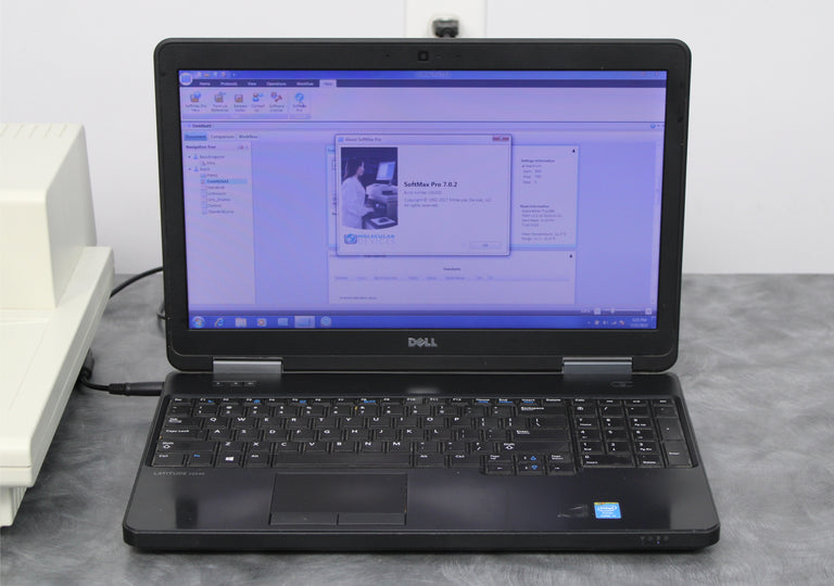 Molecular Devices SpectraMax Plus 384 Absorbance Microplate Reader with Laptop