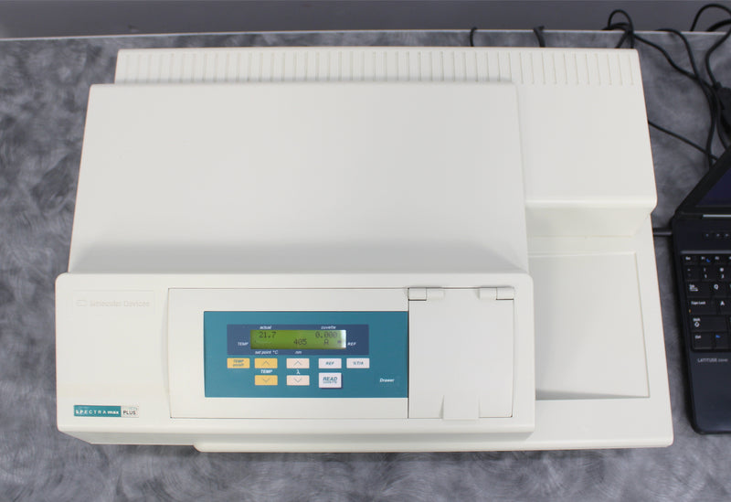 Molecular Devices SpectraMax Plus 384 Absorbance Microplate Reader with Laptop