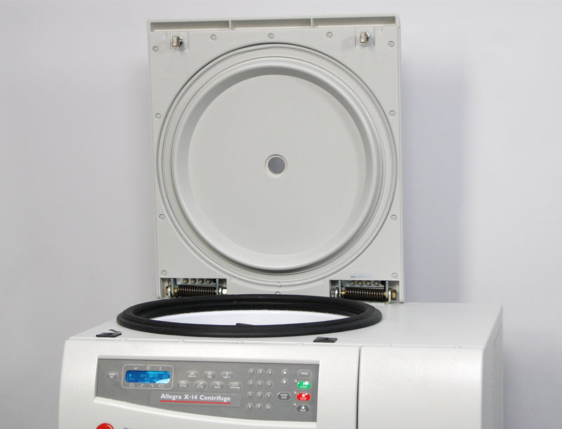 Beckman Coulter Allegra X-14 Benchtop Centrifuge Lid Open