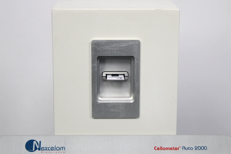 Nexcelom Bioscience Cellometer Auto 2000 Cell Profiler sample slot