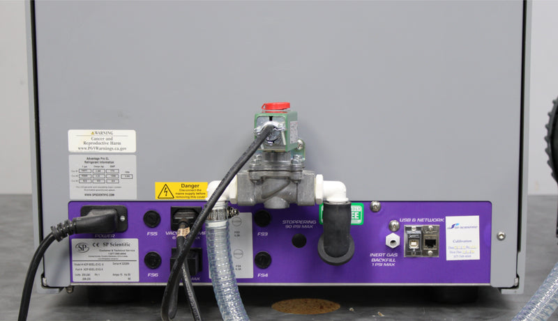 SP Scientific VirTis AdVantage Pro Shelf Freeze Dryer Ports