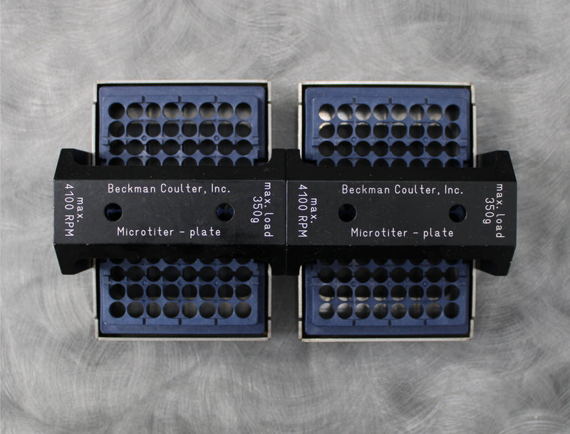 x2 Beckman Coulter Plate Carriers