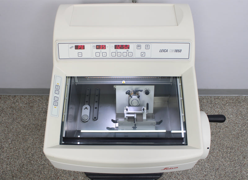 Leica CM1850-3-1 Cryostat Microtome Top View