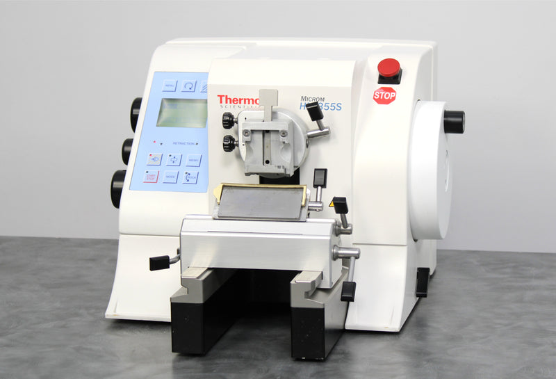 Thermo Scientific Microm HM355S Rotary Microtome 905200 with Blade Holder