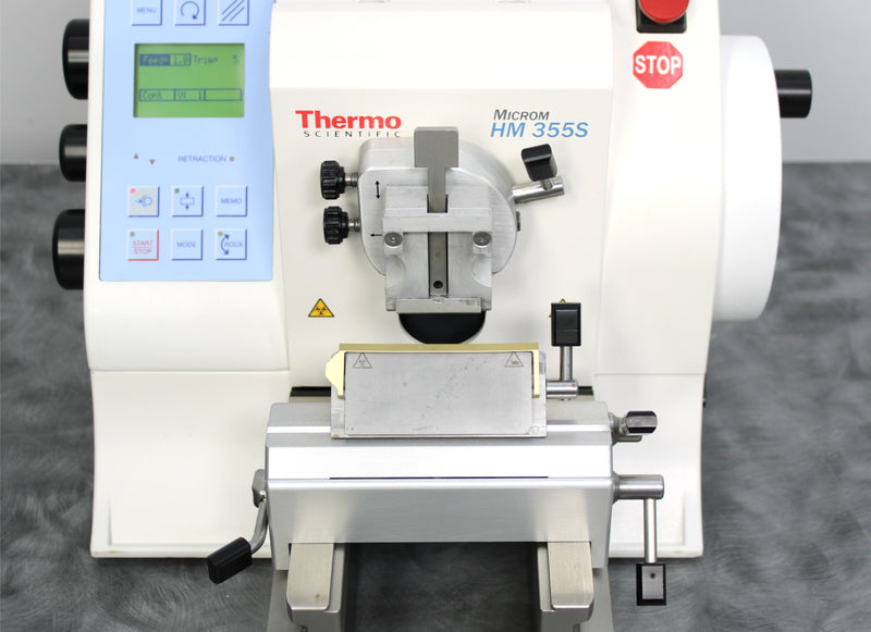 Thermo Scientific Microm HM355S Rotary Microtome 905200 with Blade Holder