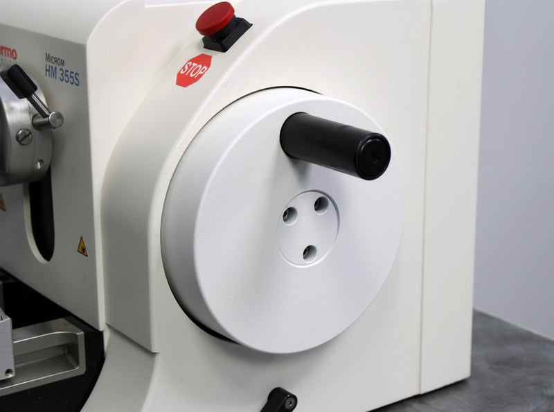 Thermo Scientific Microm HM355S Rotary Microtome 905200 with Blade Holder