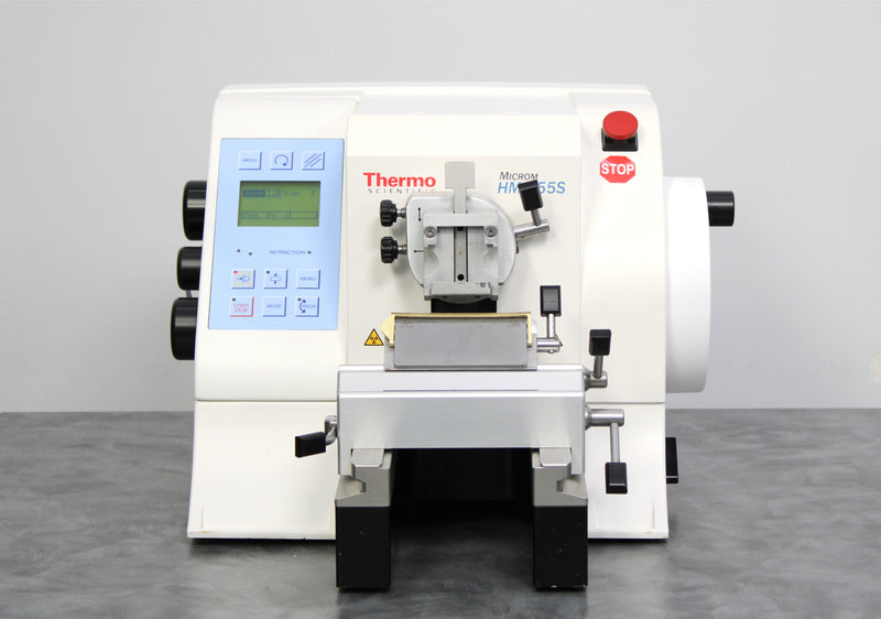 Thermo Scientific Microm HM355S Rotary Microtome 905200 with Blade Holder